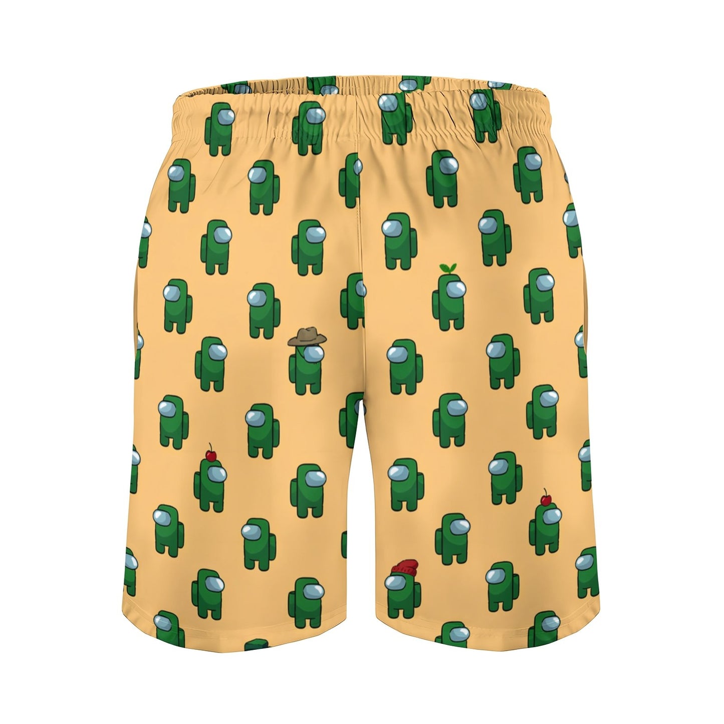Green Robot Geek Shorts
