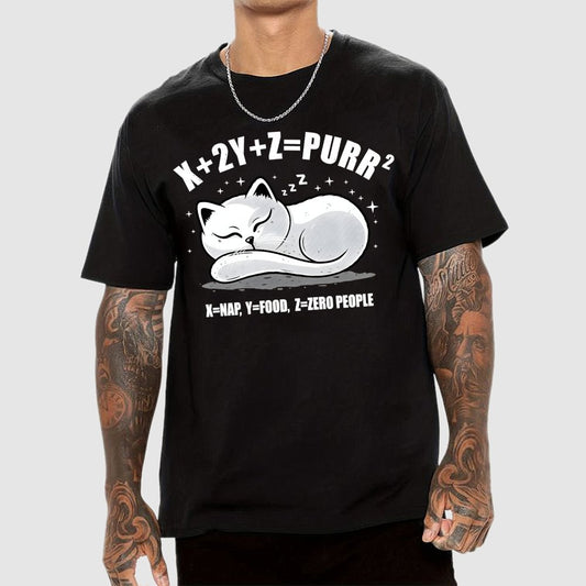 Purrfect Equation Geek T-Shirt