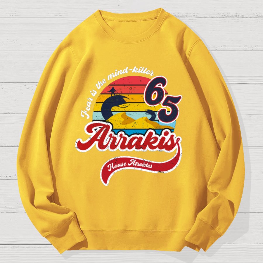 Fear Is The Mind Killer Geek Cotton Sweatshirt