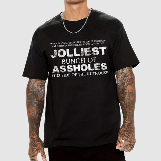 Jolliest Bunch Of this side of the Nuthouse Geek T-Shirt