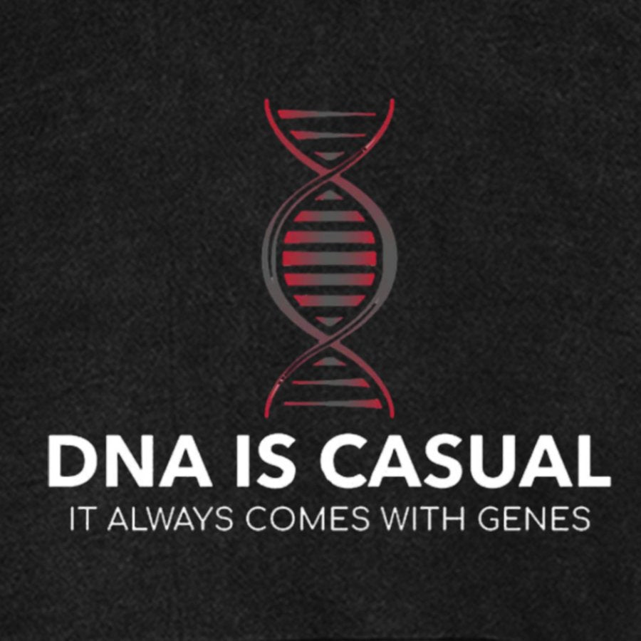 DNA Is Casual Vintage Distressed Hoodie