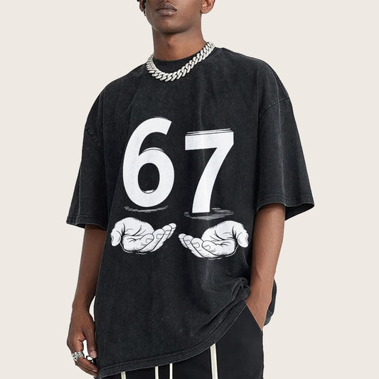 Six Seven Vintage Distressed T-shirt
