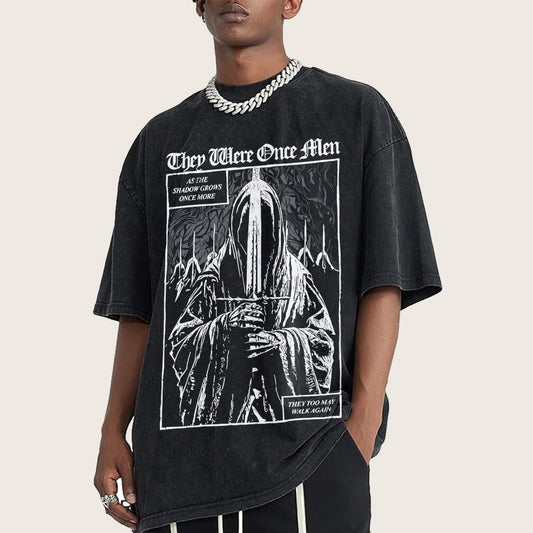 They Were Once Men Vintage Distressed T-shirt
