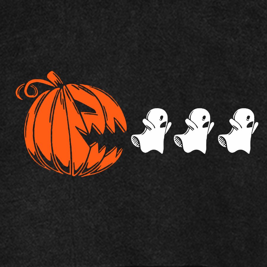 Funny Halloween Ghost Vintage Distressed Hoodie