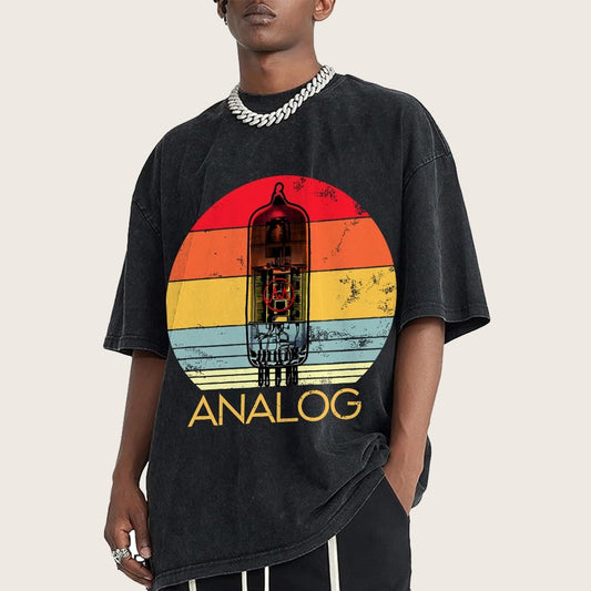 Vacuum Tube Analog Vintage Distressed T-shirt