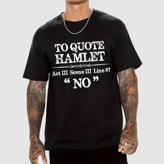 Sarcastic Acting Quotes Geek T-Shirt