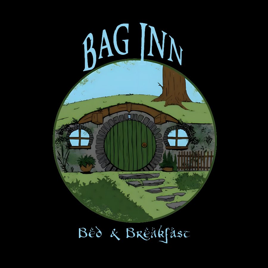 Bag Inn - Bed and Breakfast Geek T-Shirt
