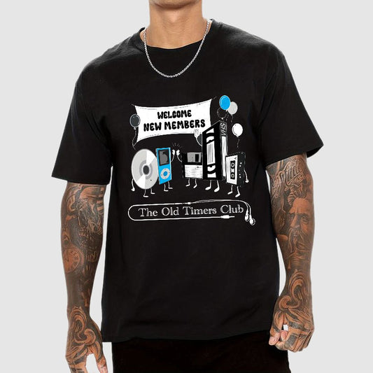 Old Timers Club Geek T-Shirt