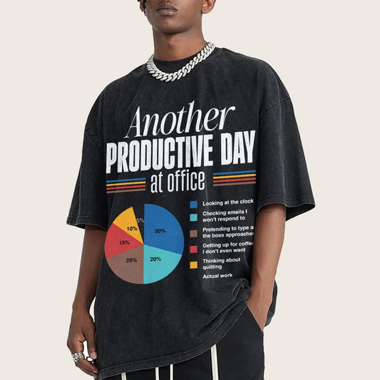 Another Productive Day Vintage Distressed T-shirt