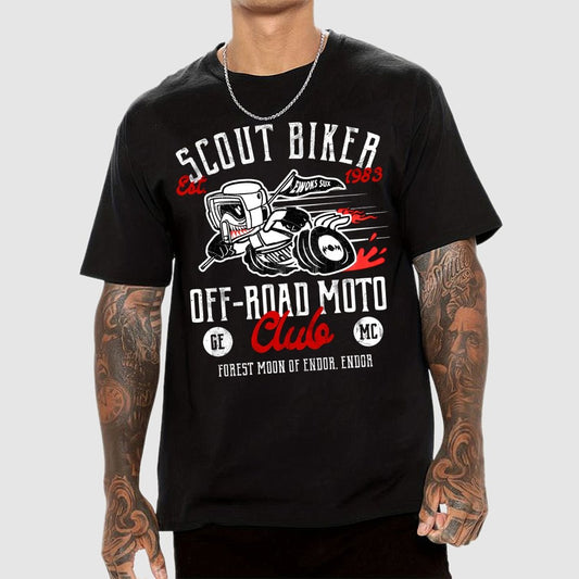 Scout Biker Club Geek T-Shirt