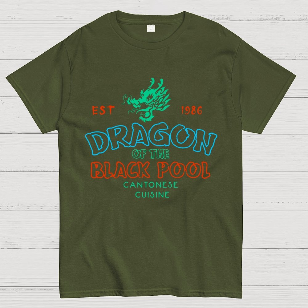 Dragon of the Black Pool Unisex Geek T-Shirt