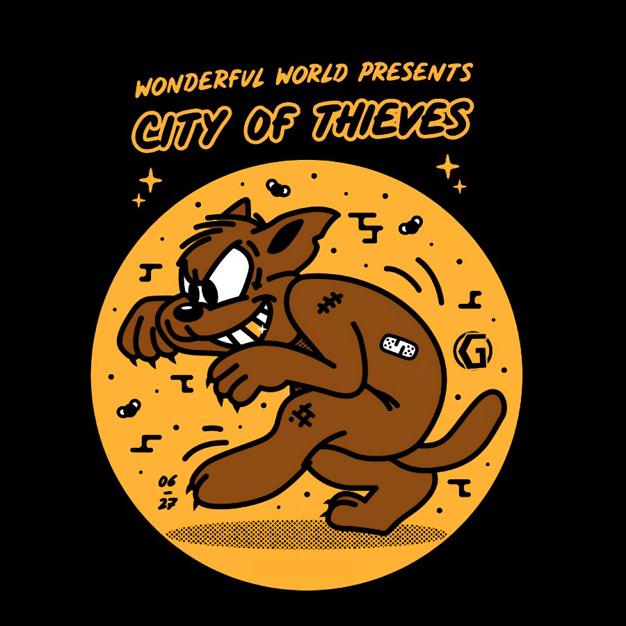 City Of Thieves! Sarcasm Geek T-Shirt
