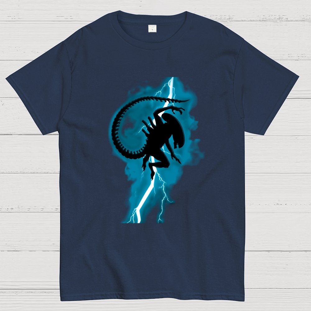 The Mysterious Creature Was Electrocuted. Geek T-Shirt