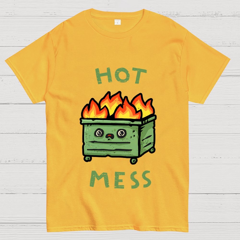 Hot Mess Unisex Geek T-Shirt