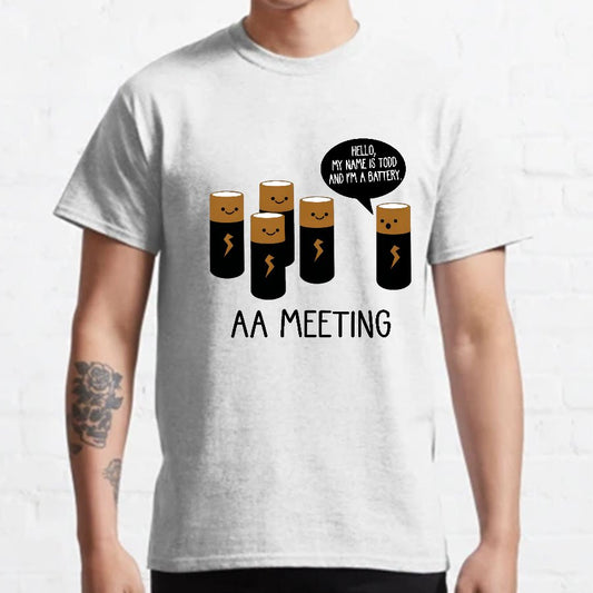 AA Meeting Nerdy T-Shirt