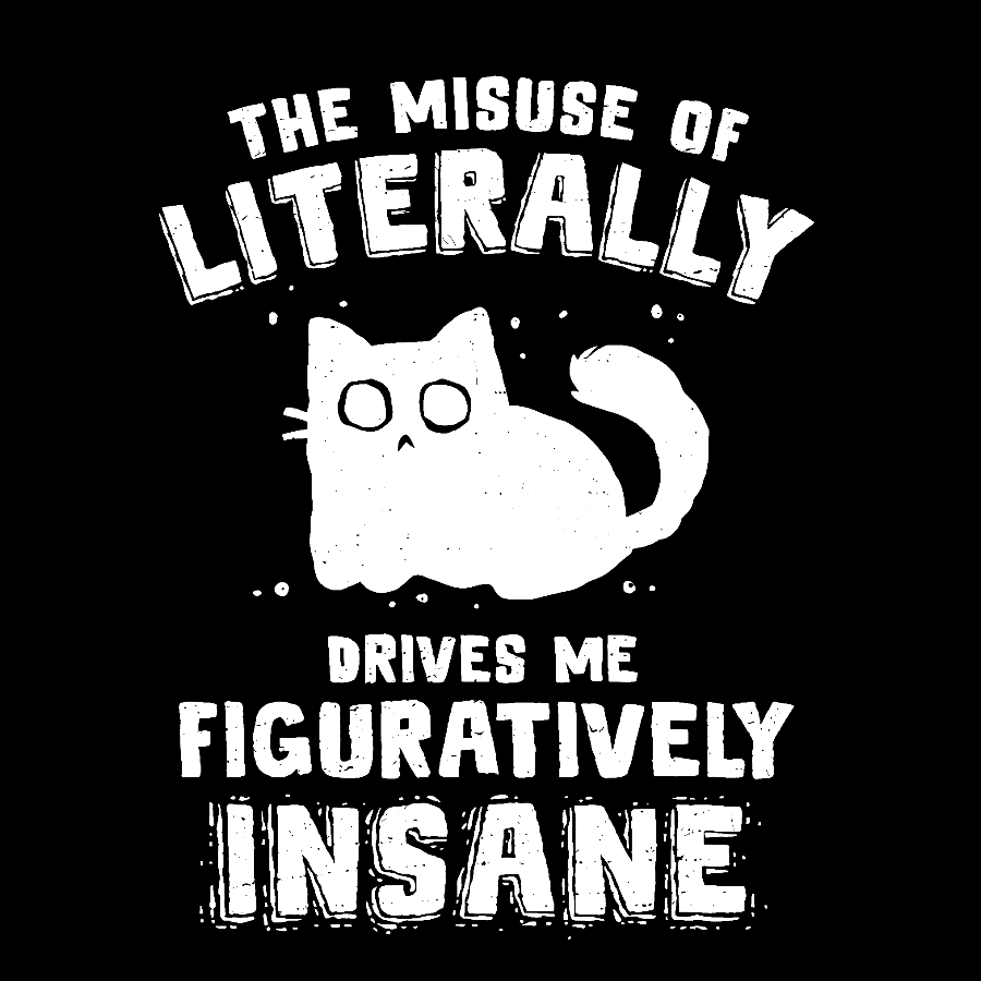 Figuratively Insane Geek T-Shirt