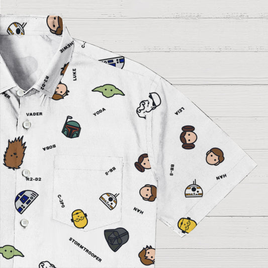 Planet Species Cute Print Geeky Shirt