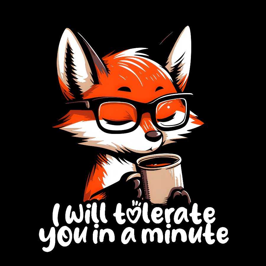 Tolerant Fox Geek T-Shirt