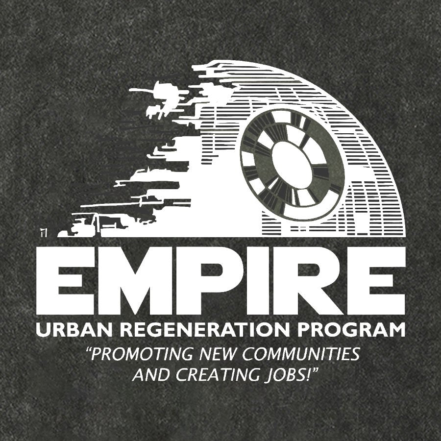 Empire Urban Regneration Vintage Distressed T-shirt