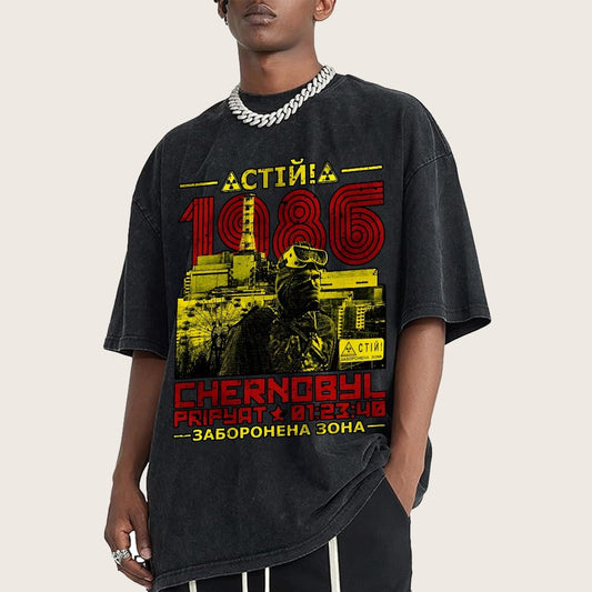 Chernobyl 1986 Vintage Distressed T-shirt