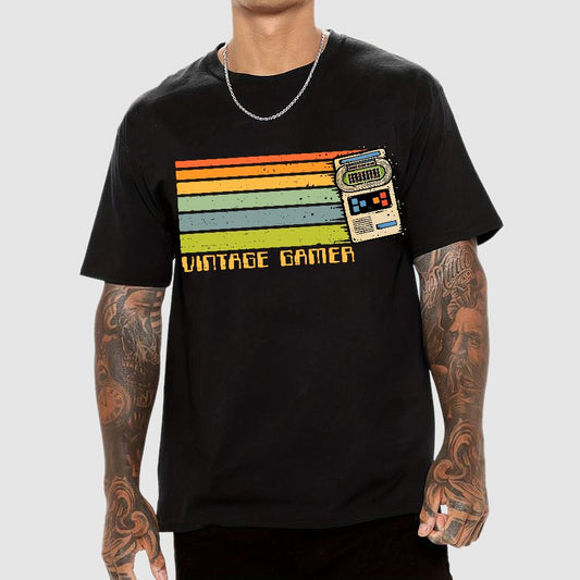Vintage Gamer Geek T-Shirt