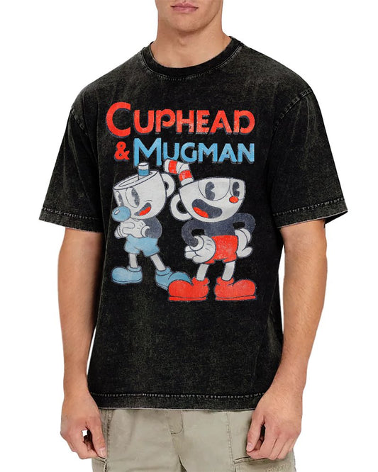 Cup Pair Vintage Distressed T-shirt