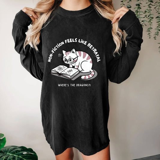 Where's the Dragons Washed Long Sleeve Tee