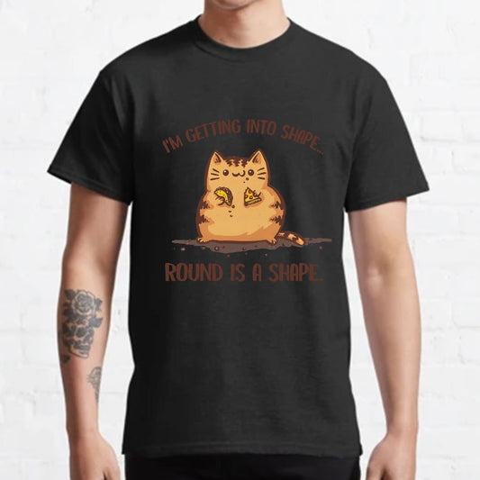 Round is a Shape Geeky T-Shirt
