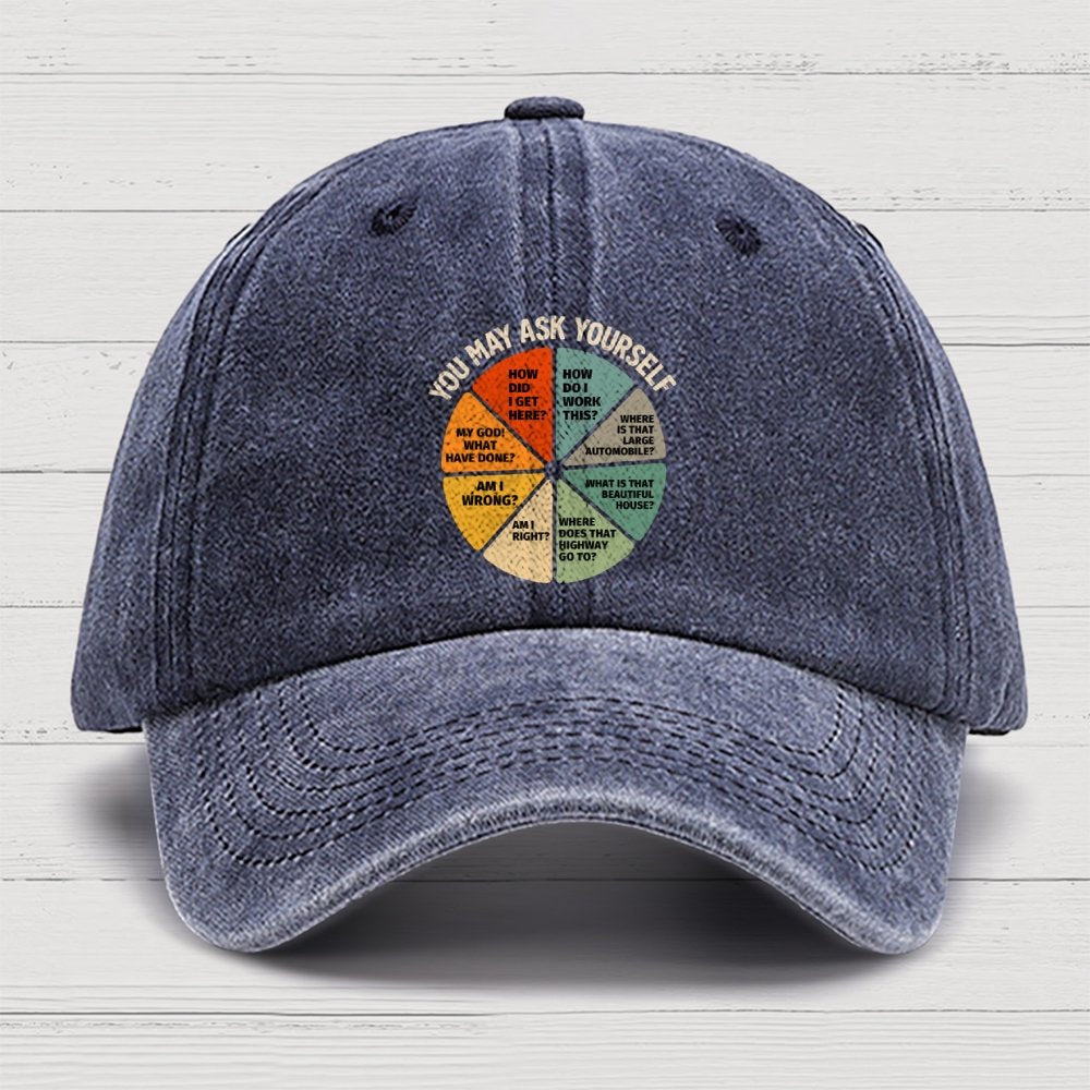 You May Ask Yourself Cotton Hat