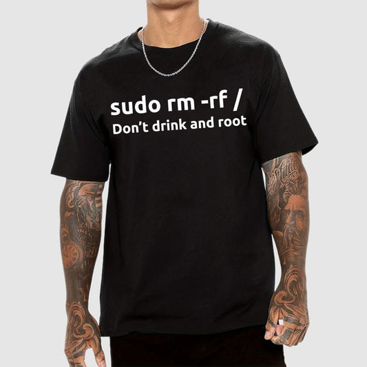 DONT DRINK & ROOT Geek T-Shirt