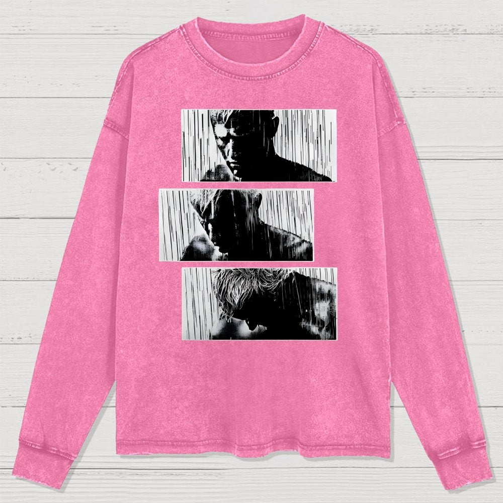 Tears In Rain Washed Long Sleeve Tee