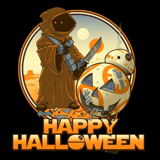 Happy Halloween Geek Cotton Sweatshirt