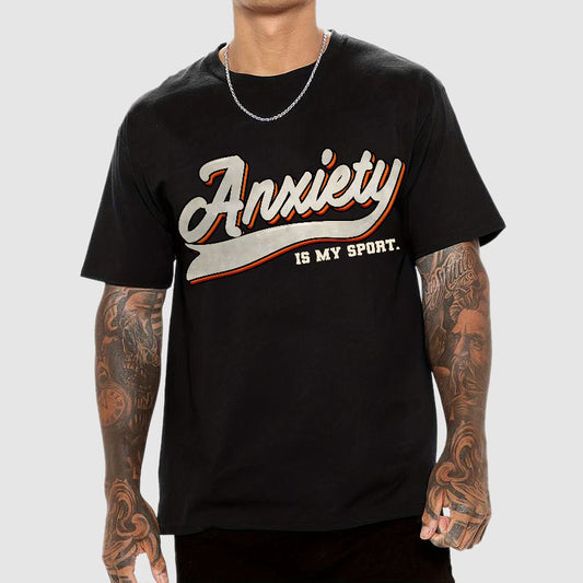 Anxiety Is My Sport Geek T-Shirt