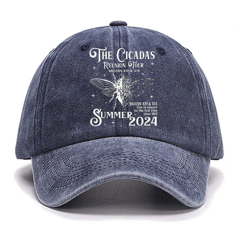 The Cicadas Reunion Tour Summer 2024 Cotton Hat