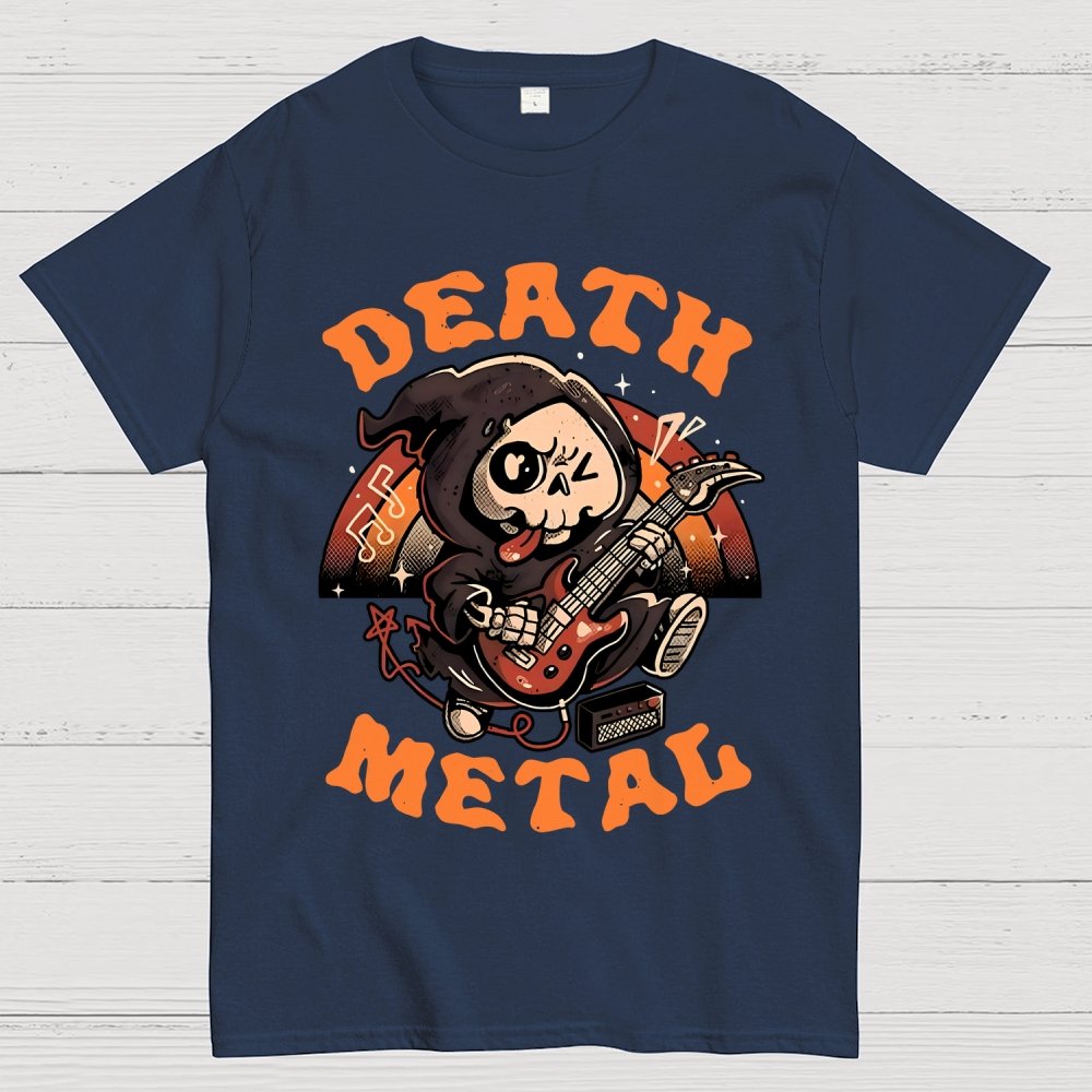 Death Metal Reaper Geek T-Shirt