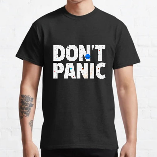Don't Panic Geeky T-Shirt