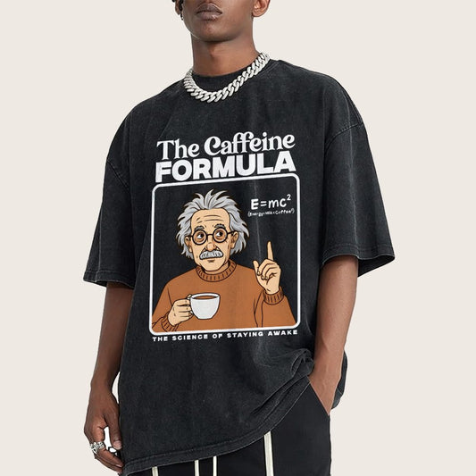 Caffeine Formula Vintage Distressed T-shirt