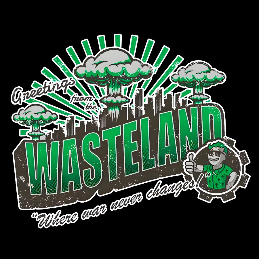 Greetings from the Wasteland! Geek T-Shirt