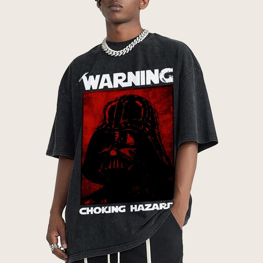 Warning Choking Hazard Vintage Distressed T-shirt