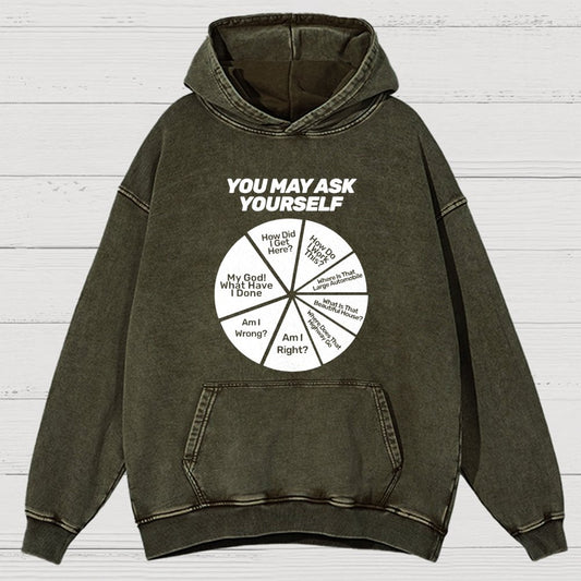 Techno Apocalypse Vintage Distressed Hoodie