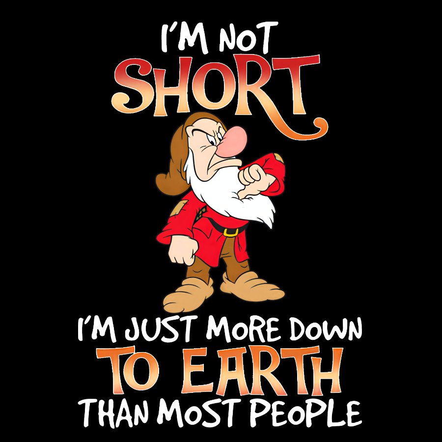 I'm Not Short I'm Just More Down To Earth Than Most People Geek T-Shirt