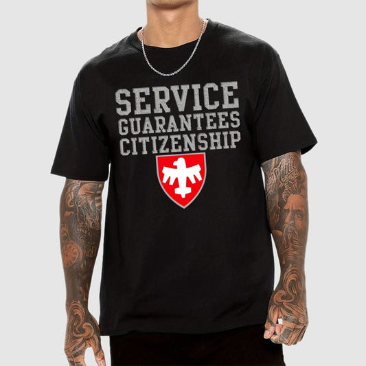 Service Guarantees Citizenship Unisex Geek T-Shirt