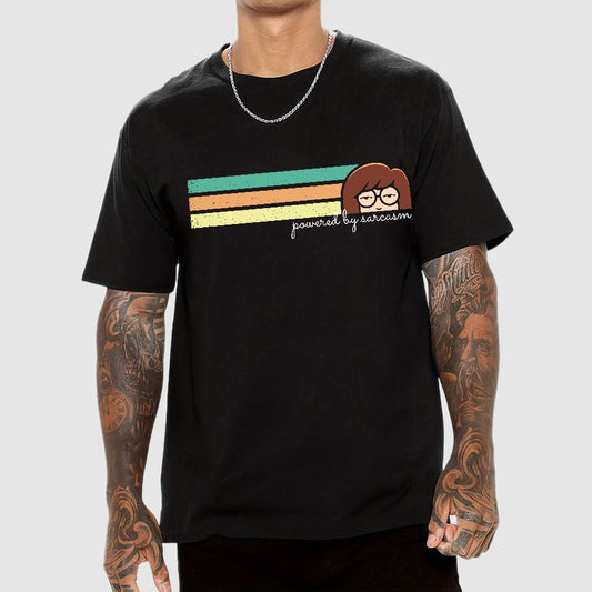 Power By Sarcasm Geek T-Shirt
