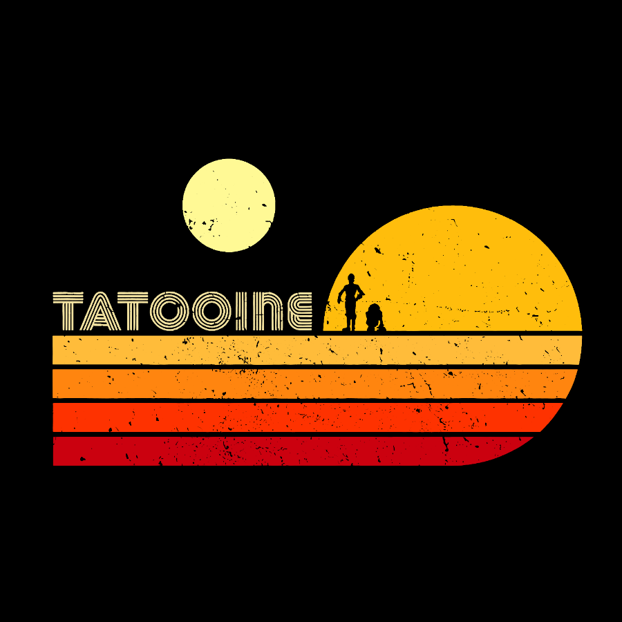 Two Suns Vintage Geek T-Shirt