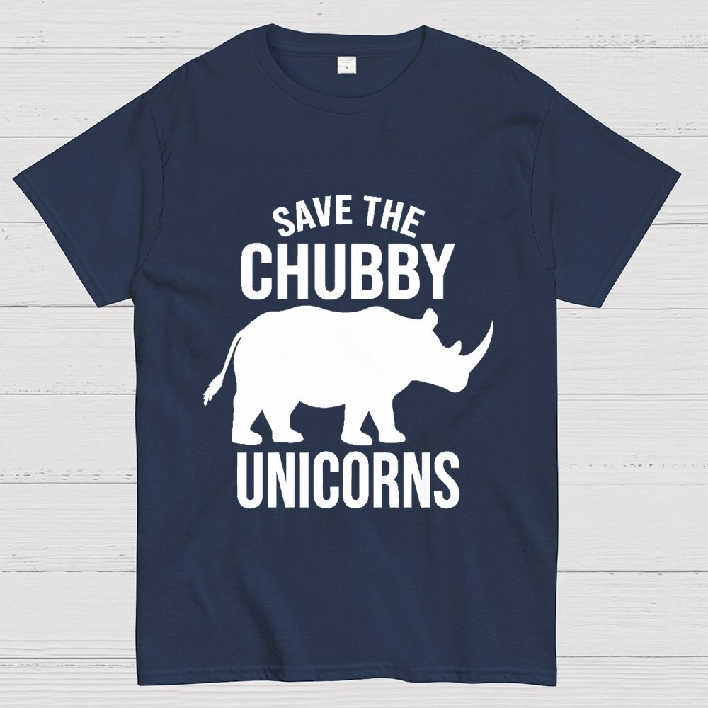 Save The Chubby Unicorns Geek T-Shirt