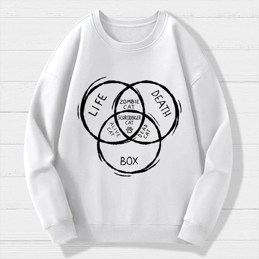 Type Of Cats Geek Cotton Sweatshirt