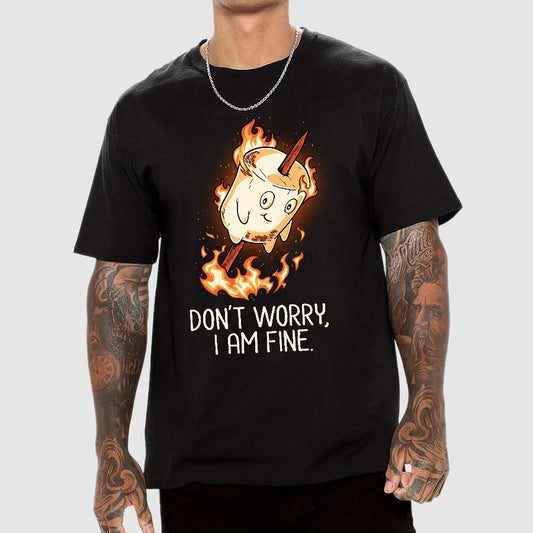 Don't Worry I Am Fine Geek T-Shirt