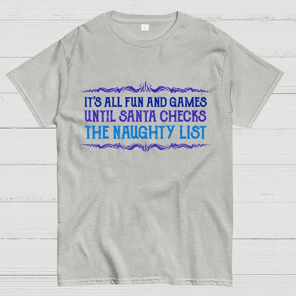 The Naughty List Geek T-Shirt