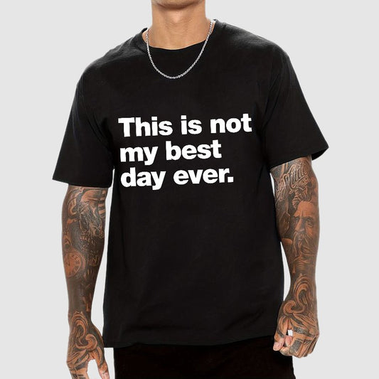This Is Not My Best Day Ever Geeky T-Shirt