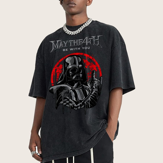 May 4 Metal Vintage Distressed T-shirt